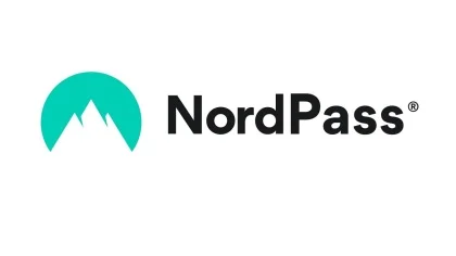 NordPass logo on white background