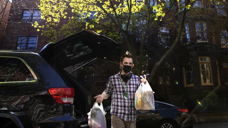 What it's like to be a gig delivery worker during the coronavirus pandemic