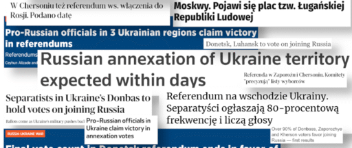 Pseudo-referendums are tools of the occupiers - Special Services