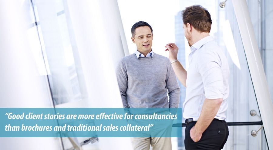 Good client stories effective for consultancies