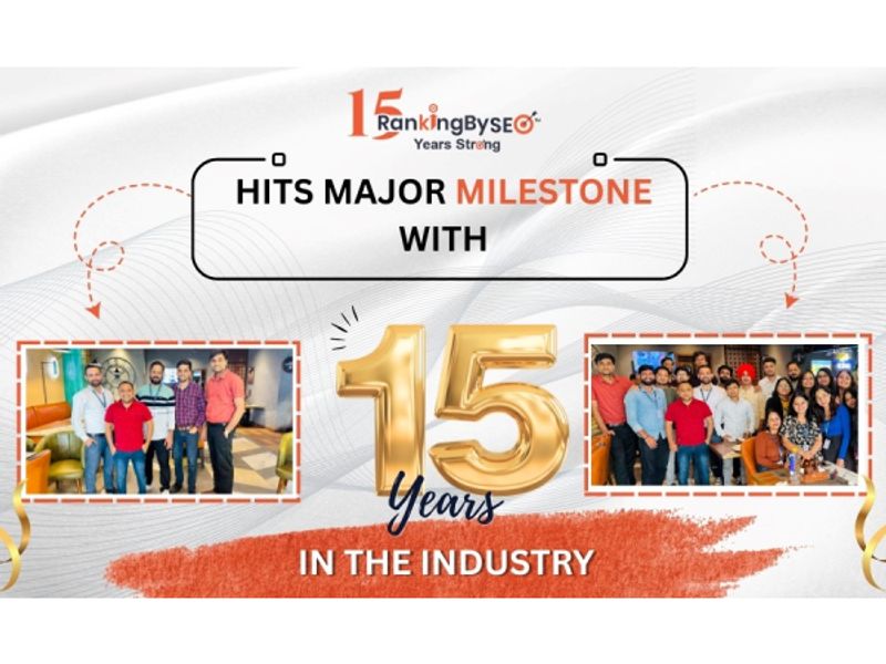 Ranking By SEO Hits Major Milestone with 15 Years in the Industry
