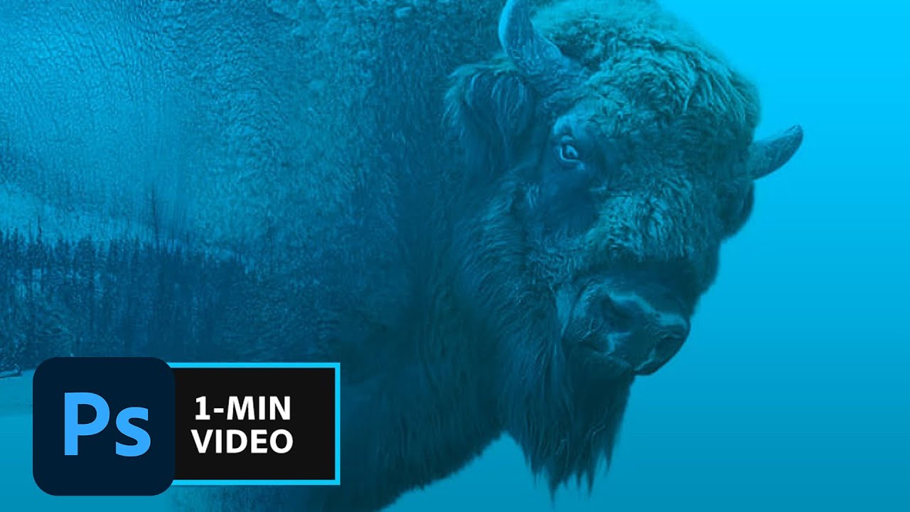 How to Make a Double Exposure Effect in Photoshop | Adobe Creative Cloud - YouTube