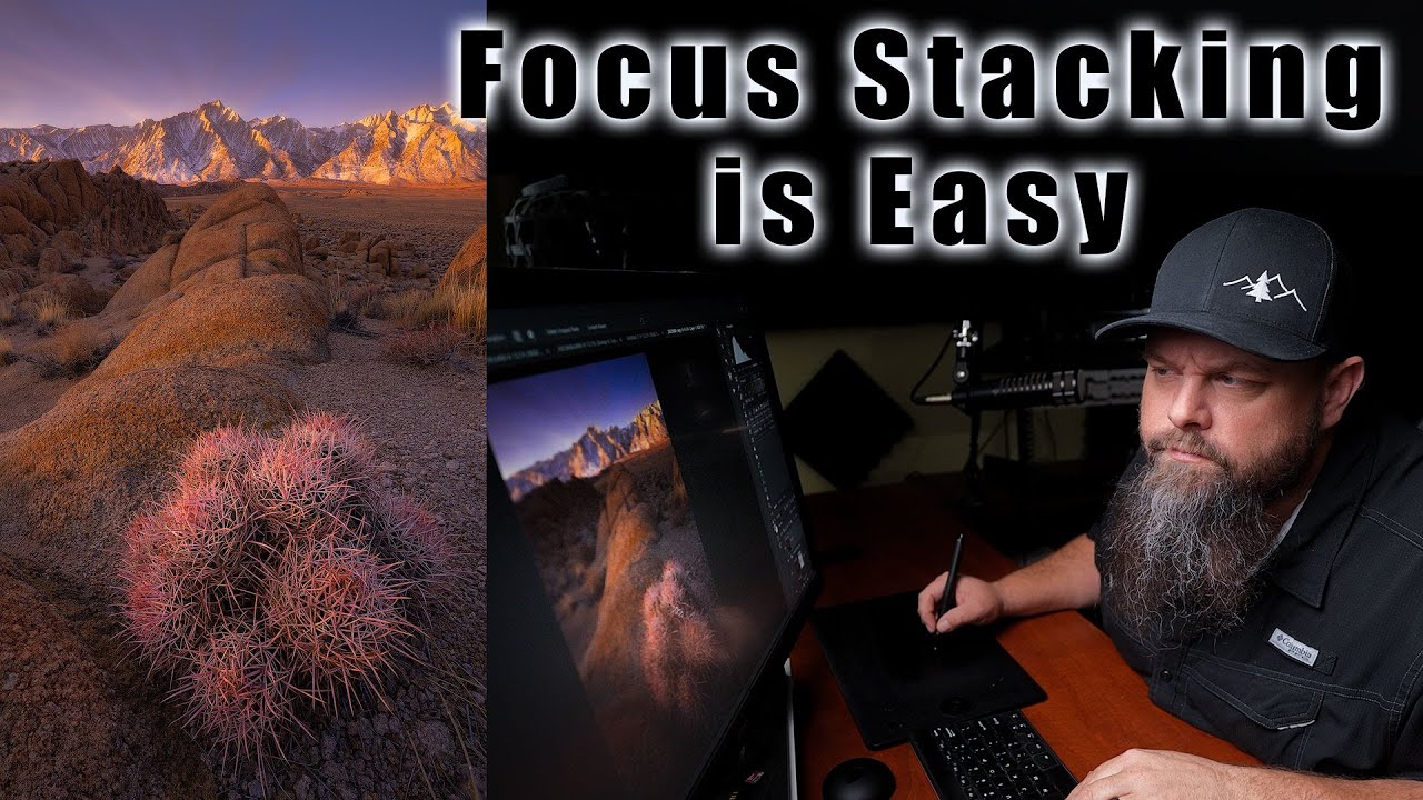 How to Focus Stack in Photoshop // Tutorial - YouTube