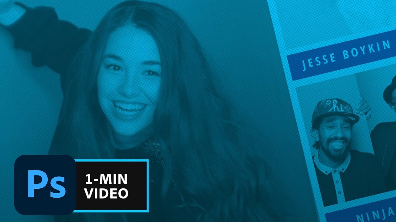 How to Make a Poster from an Adobe Stock Template in Photoshop | Adobe Photoshop CC | Creative Cloud - YouTube