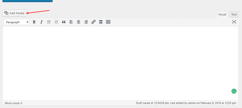 Adding audio to WordPress