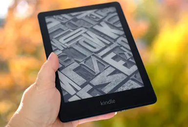 Amazon's Kindle Paperwhite, the first of its e-readers to have an illuminated screen