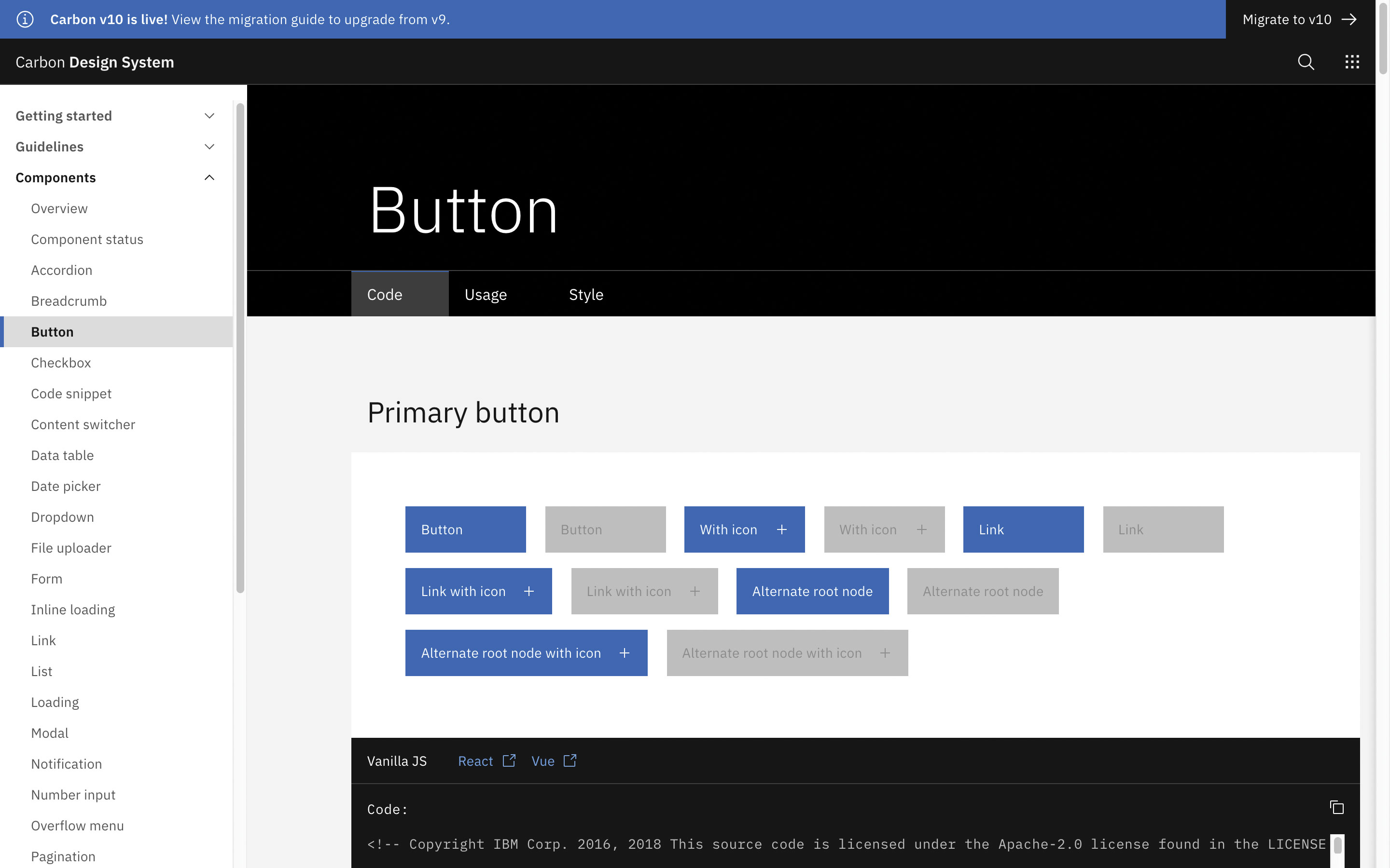 IBM&rsquo;s comprehensive Carbon Design System