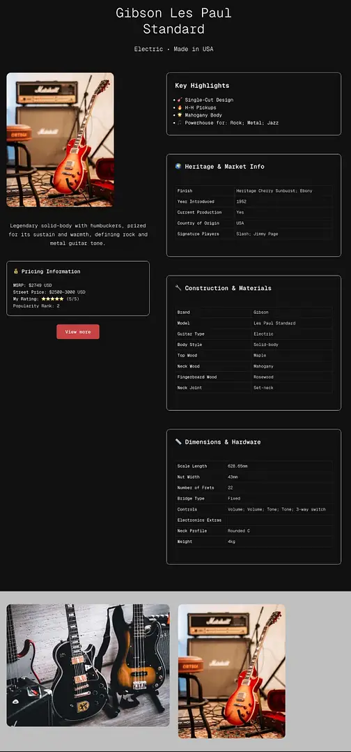 Gibson Les Paul Standard