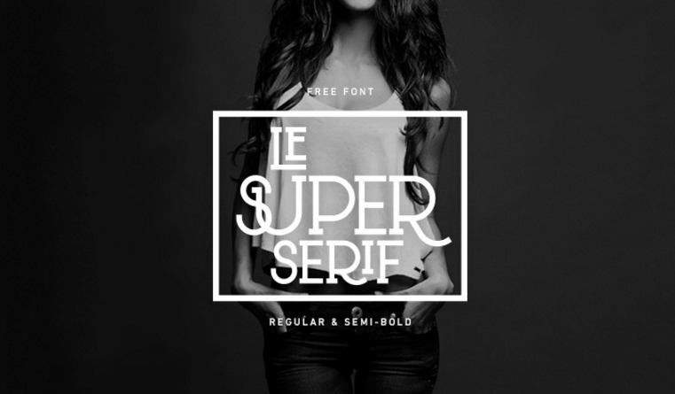 Studio SuperBruut's font Le Super Serif