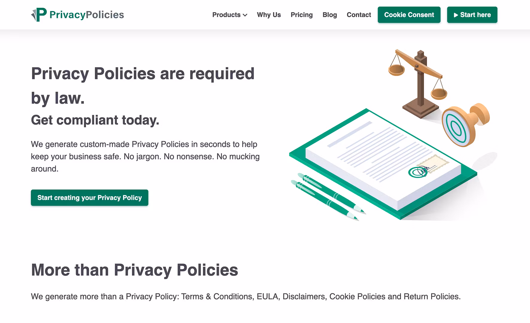 PrivacyPolicies privacy policy generator.