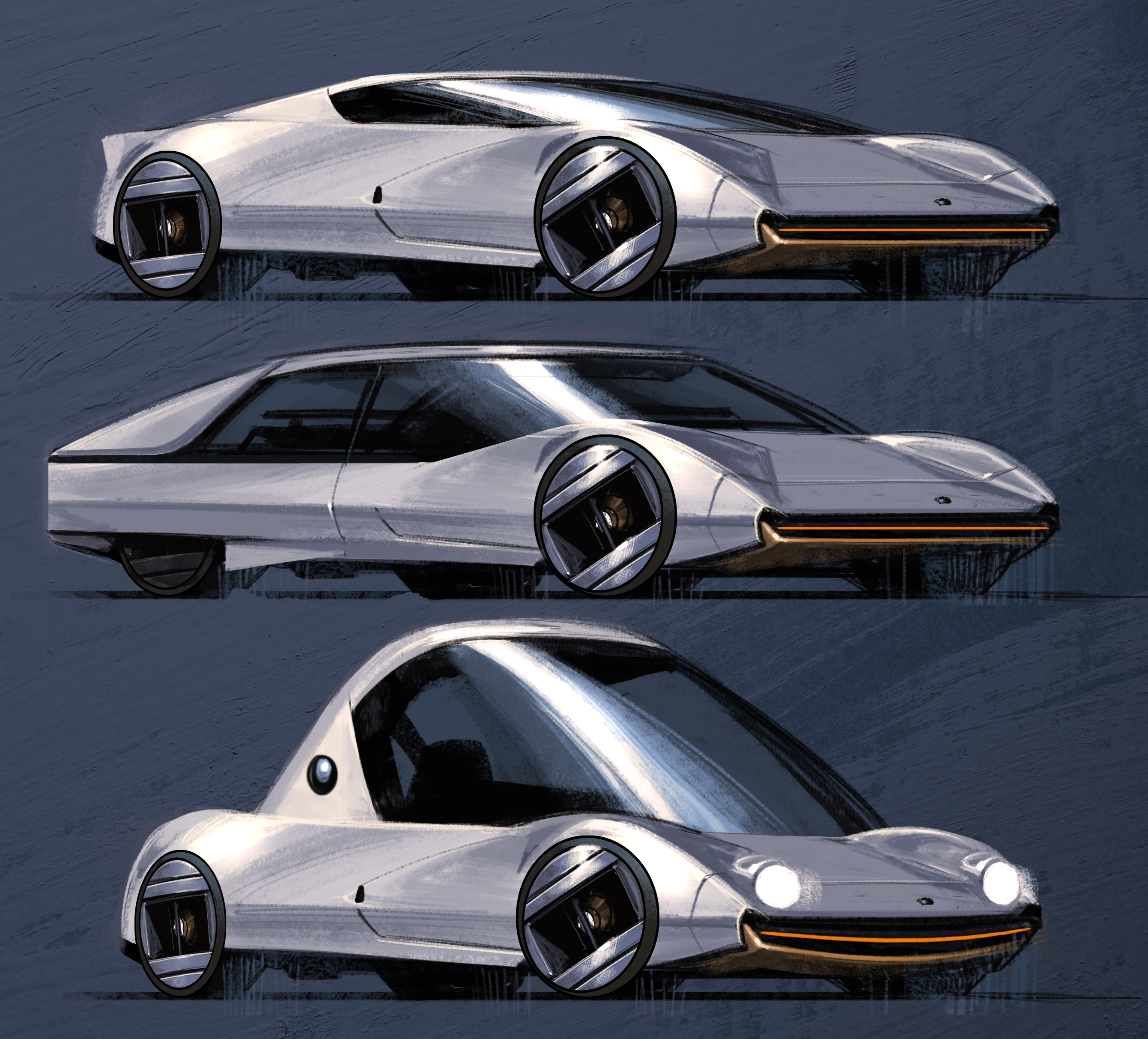Design epic vehicles; three car designs