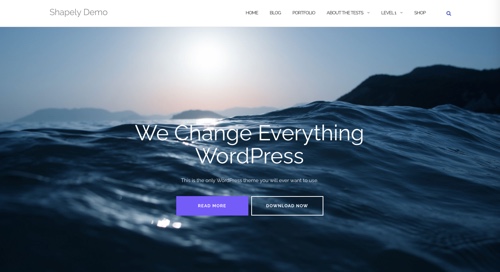 Home page of Shapely