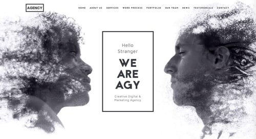 Home page of The Agency