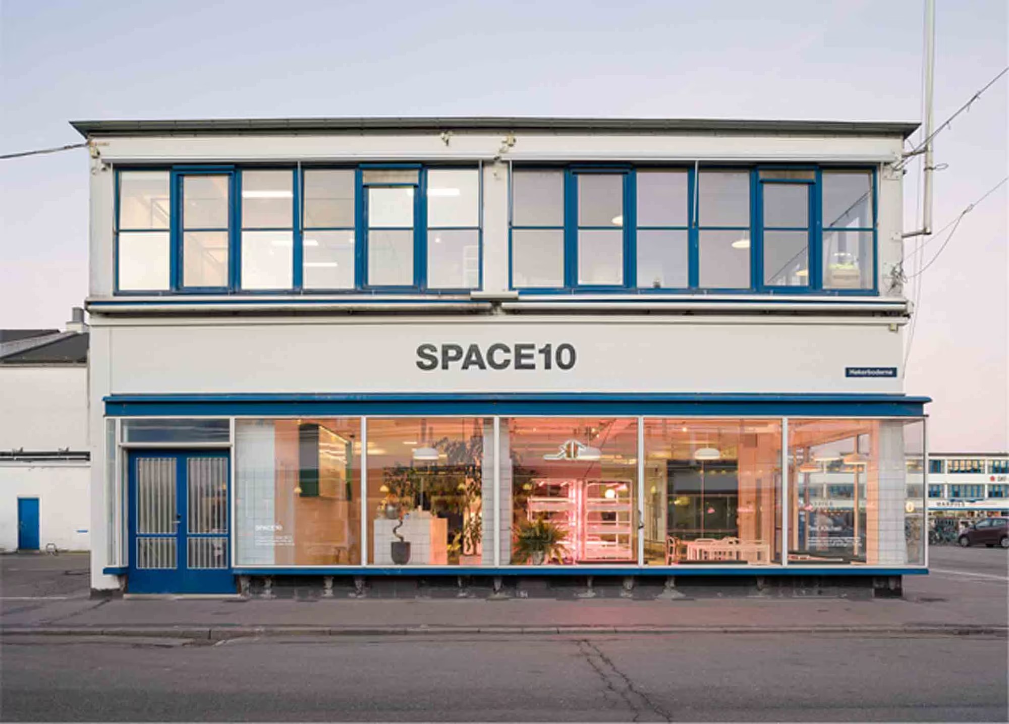 Outside of SPACE10 building