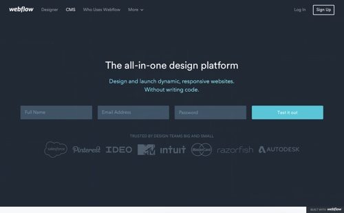 Webflow.
