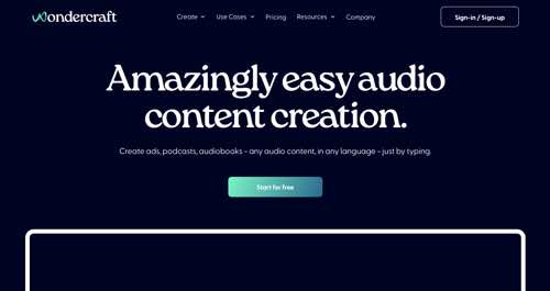 Home page of Wondercraft Home page of Wondercraft