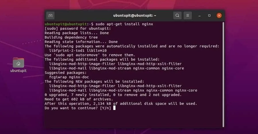 WordPress in Ubuntu install NGINX