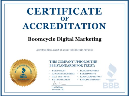 Boomcycle Digital Marketing Enhances Small Business Website Design Services