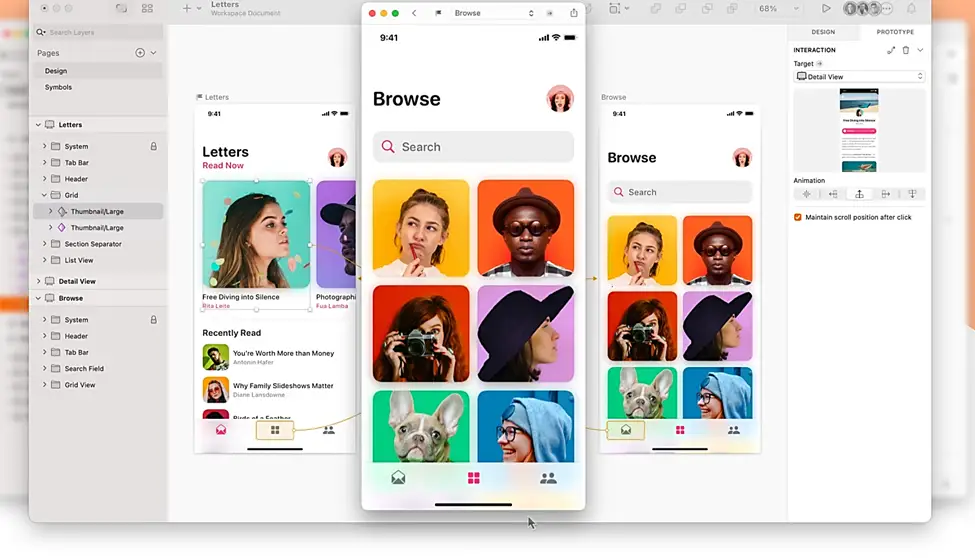 Sketch is a popular web design solution.