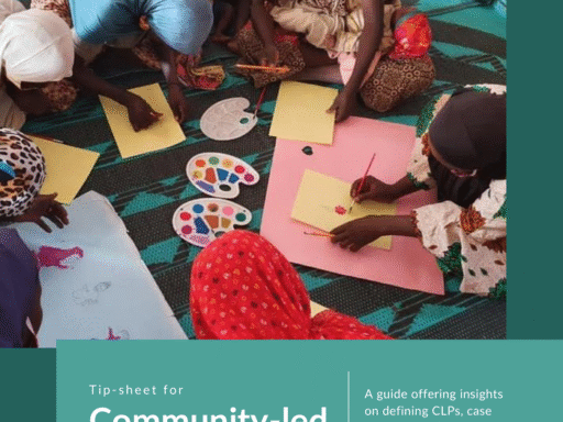 CCCM Cluster & CE Forum: Tip Sheet for Community-led Projects in Displacement Settings - A guide offering insights on defining CLPs, case studies, considerations, challenges, and best practices for CCCM practitioners [EN/AR] - World