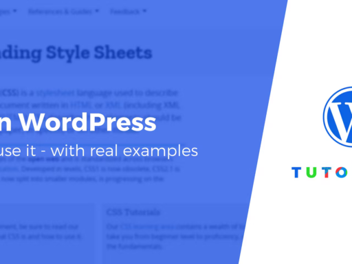 How to Use CSS in WordPress for Easy Style Tweaks