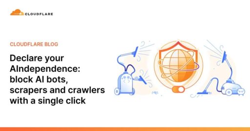 block AI bots, scrapers and crawlers with a single click