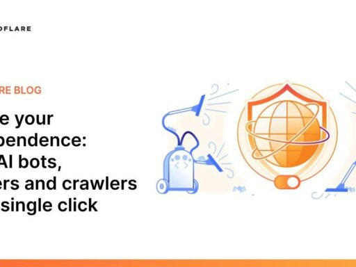 block AI bots, scrapers and crawlers with a single click