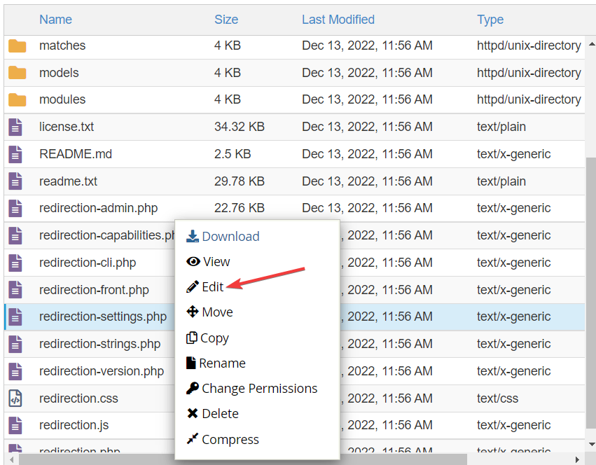 editing a wordpress file - warning cannot modify header information