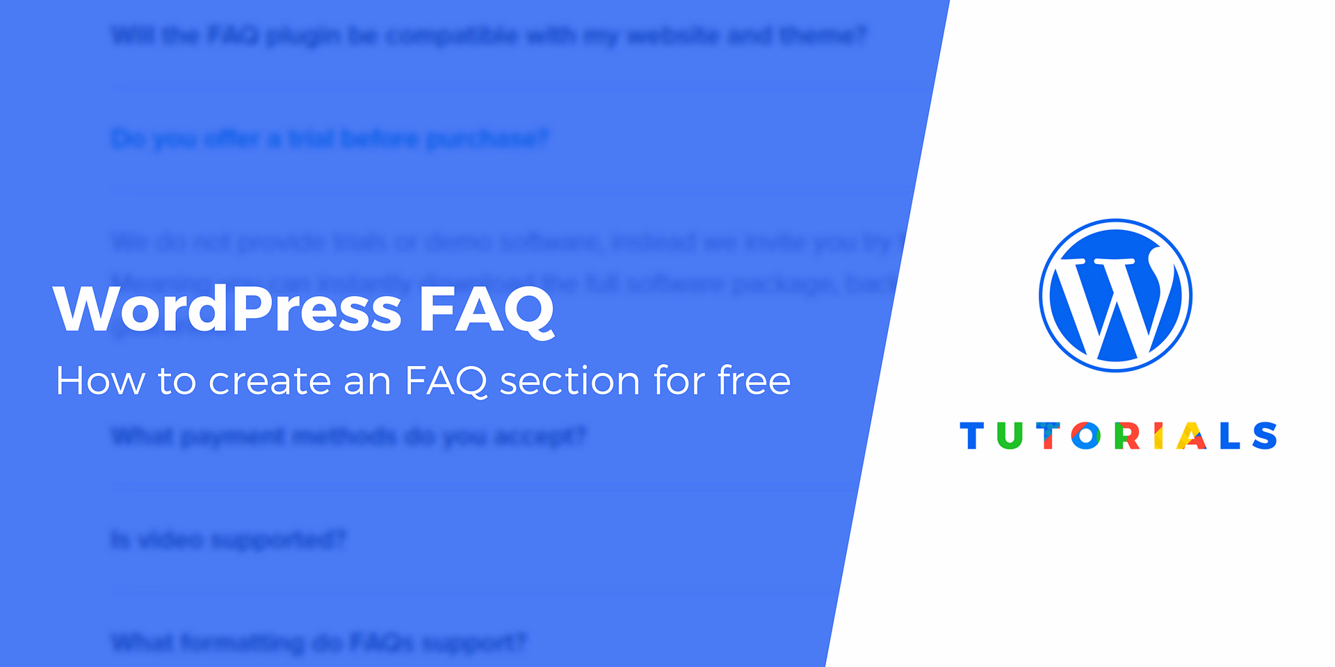 How to Add an FAQ Section to Your Site (2 Ways)