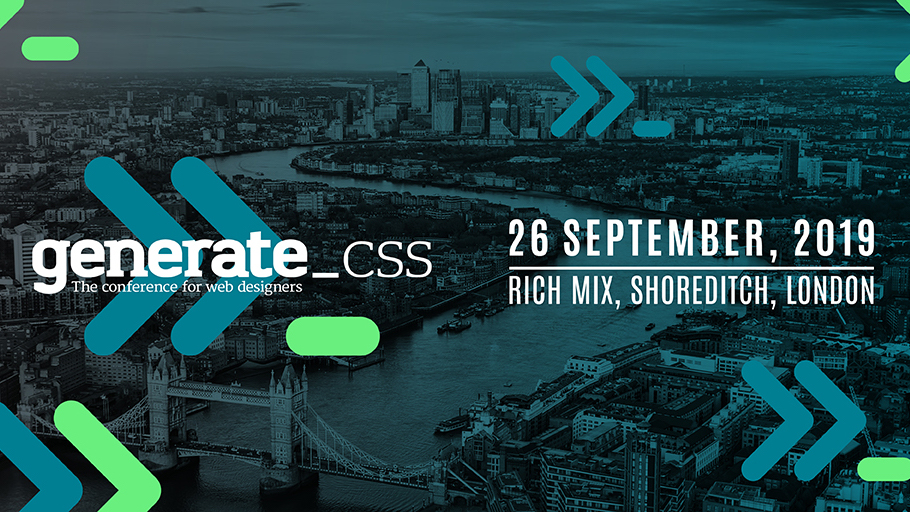 Generate CSS &ndash; the conference for web designers: 26 September, Rich Mix, Shoreditch, London