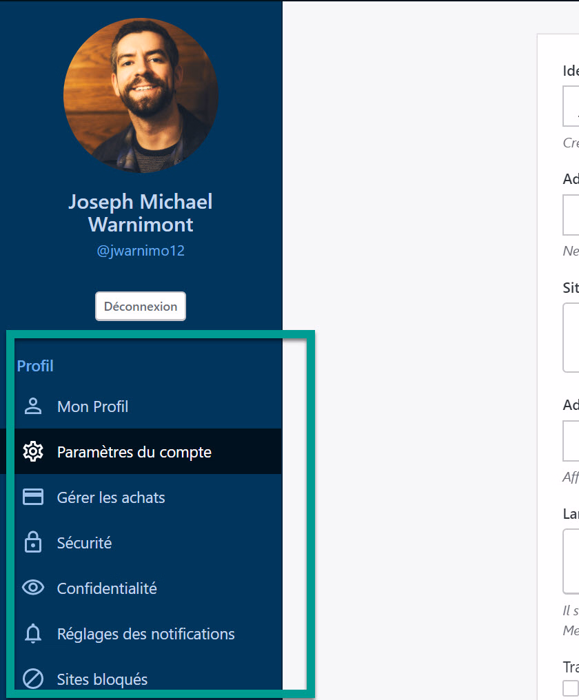 view the results of the WordPress language change