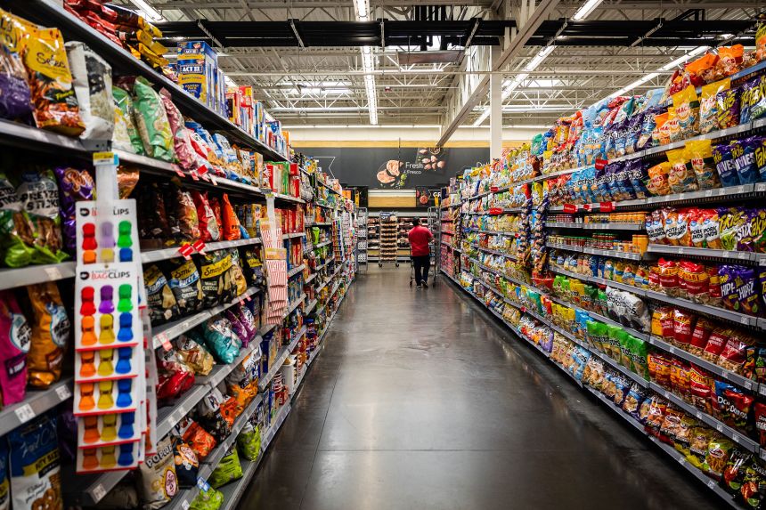 Walmart's business excels in everyday essentials, such as groceries and other household must-haves.