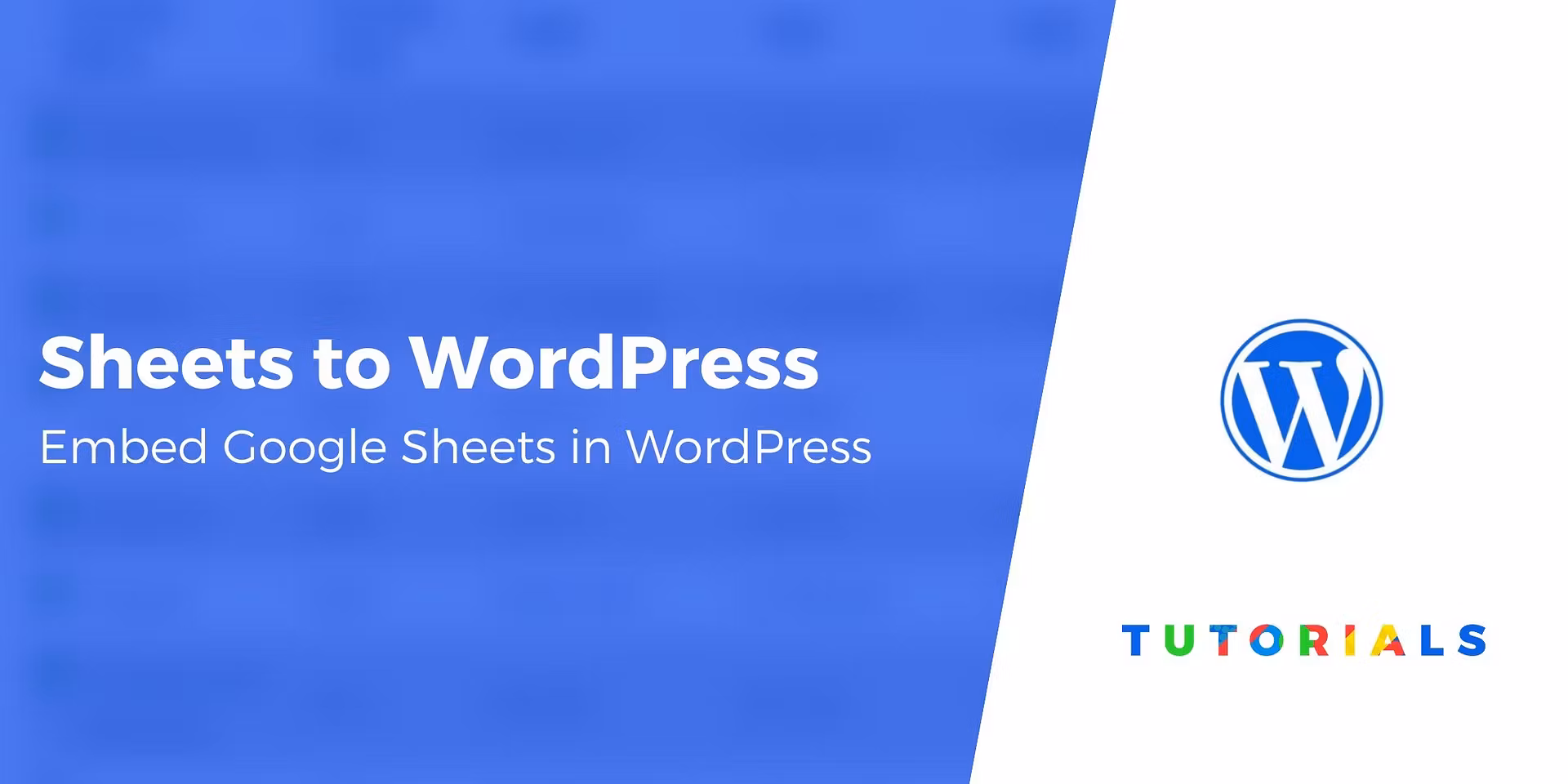 How to Embed Google Sheets in WordPress (Tables and Charts)