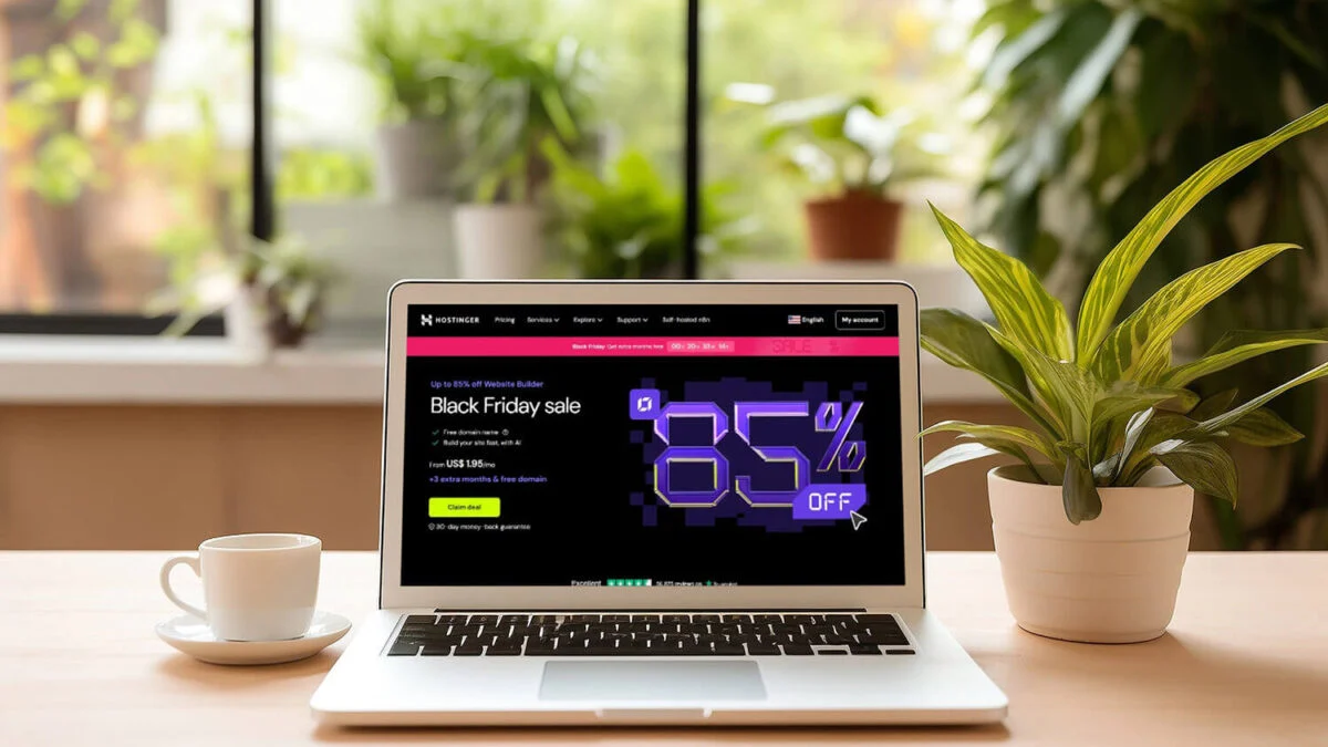 Build Your First Website for Less Than $2 (Free Domain Included) With This Black Friday Deal