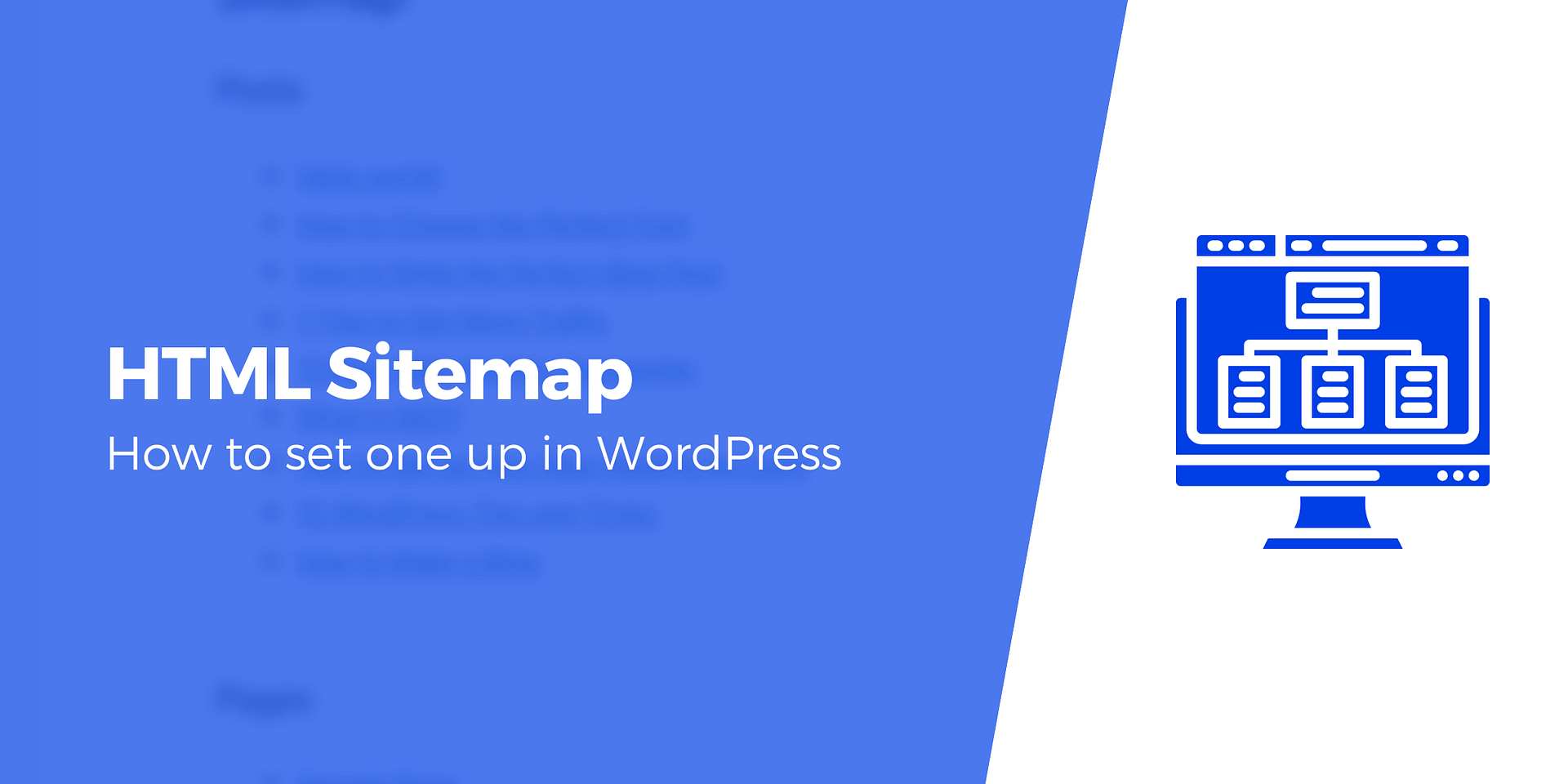 How to Create a HTML Sitemap in WordPress (It's Easy!)