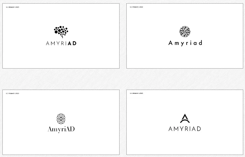 AmyriAD logo options
