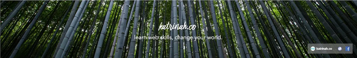 Katrinah's channel header.