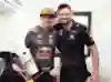Max Verstappen with performance coach Bradley Scanes Max Verstappen of Red Bull Racing celebrates with performance coach Bradley Scanes after winning the F1 Grand Prix of France at Circuit Paul Ricard on June 20, 2021 in Le Castellet, France.
