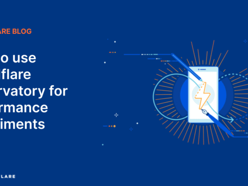 How to use Cloudflare Observatory for performance experiments