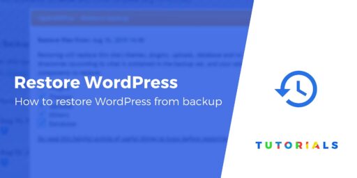 How to Restore WordPress From Backup Using a Plugin or cPanel