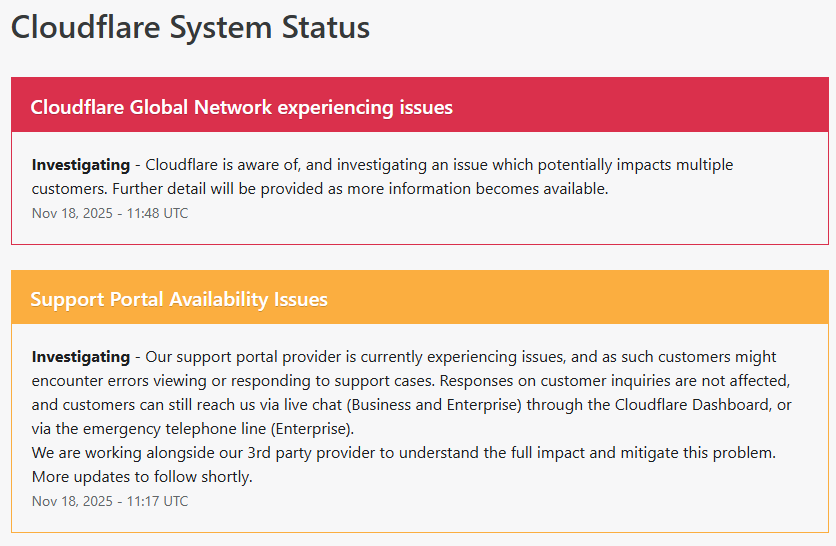 Cloudflare Suffers Global Network Outage Amid Datacenter Maintenance