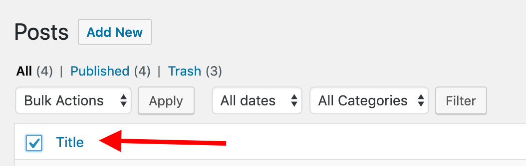 select all images to migrate from Ghost to WordPress