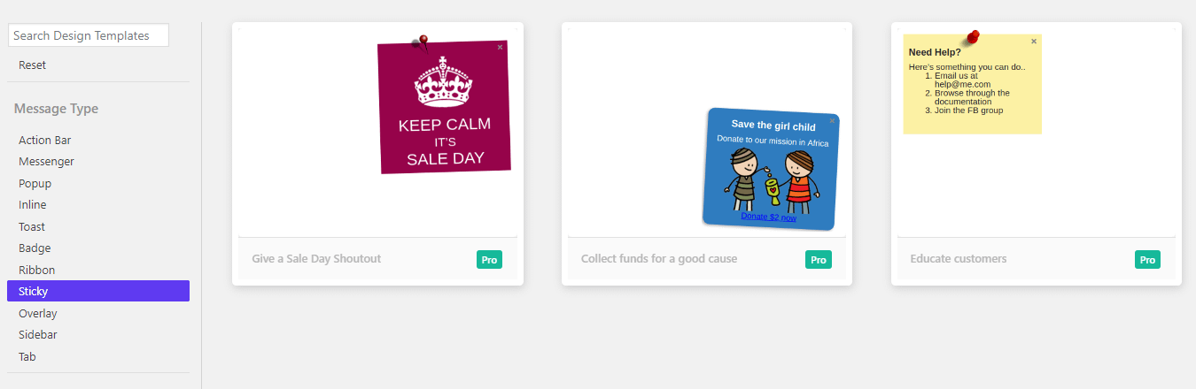 The sticky note makes a unique website welcome message