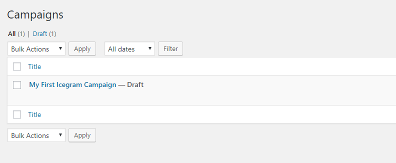 An example of an Icegram welcome message for website