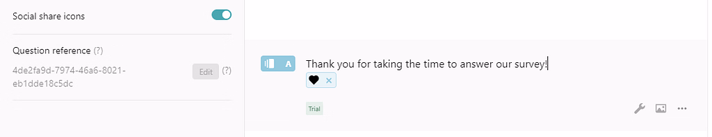 Adding a thank you section.