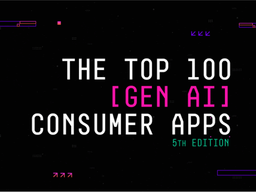 The Top 100 Gen AI Consumer Apps - 5th Edition