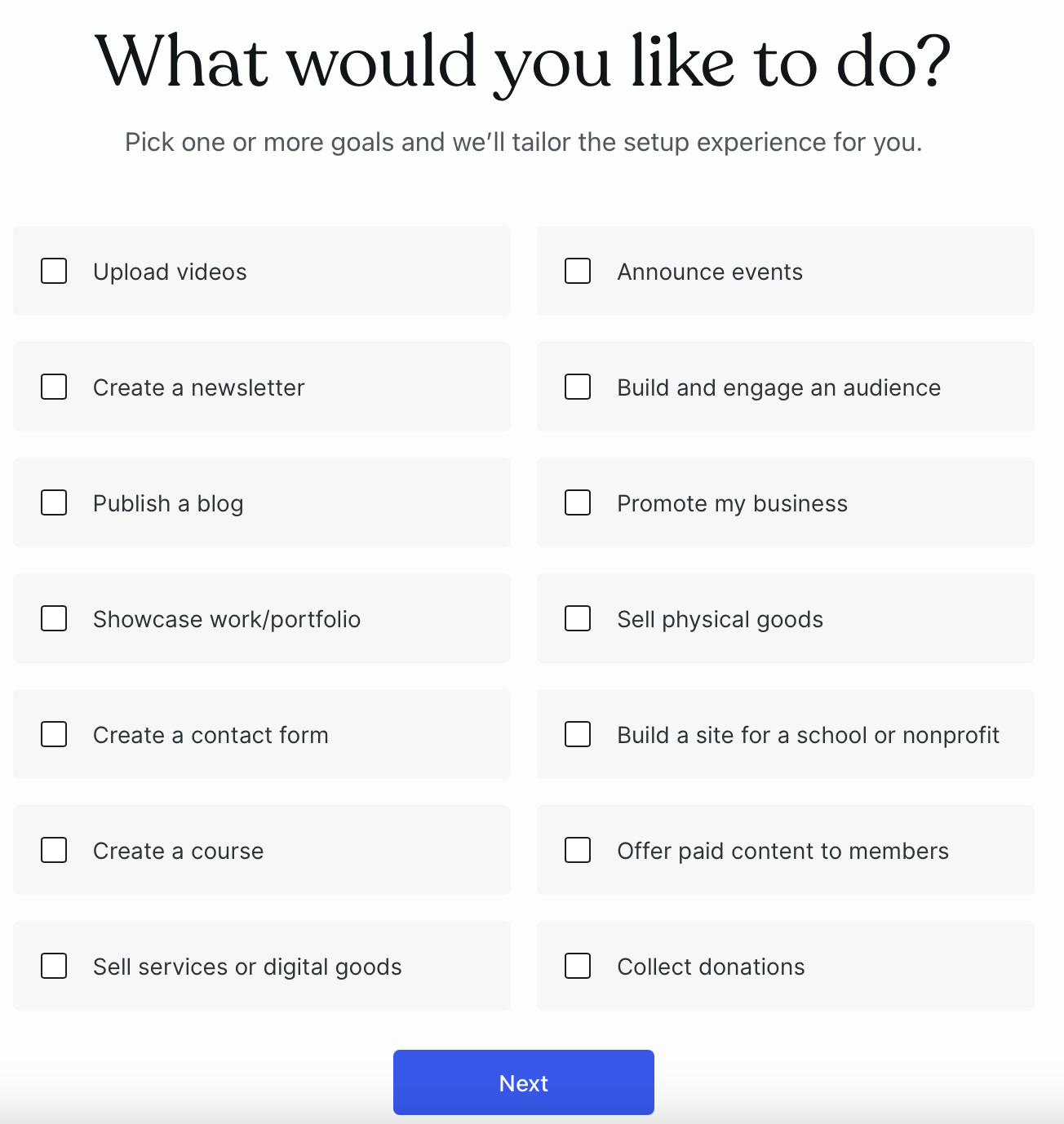 WordPress setup for All About Cookies test website