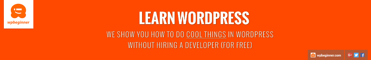 WPBeginner's channel header.