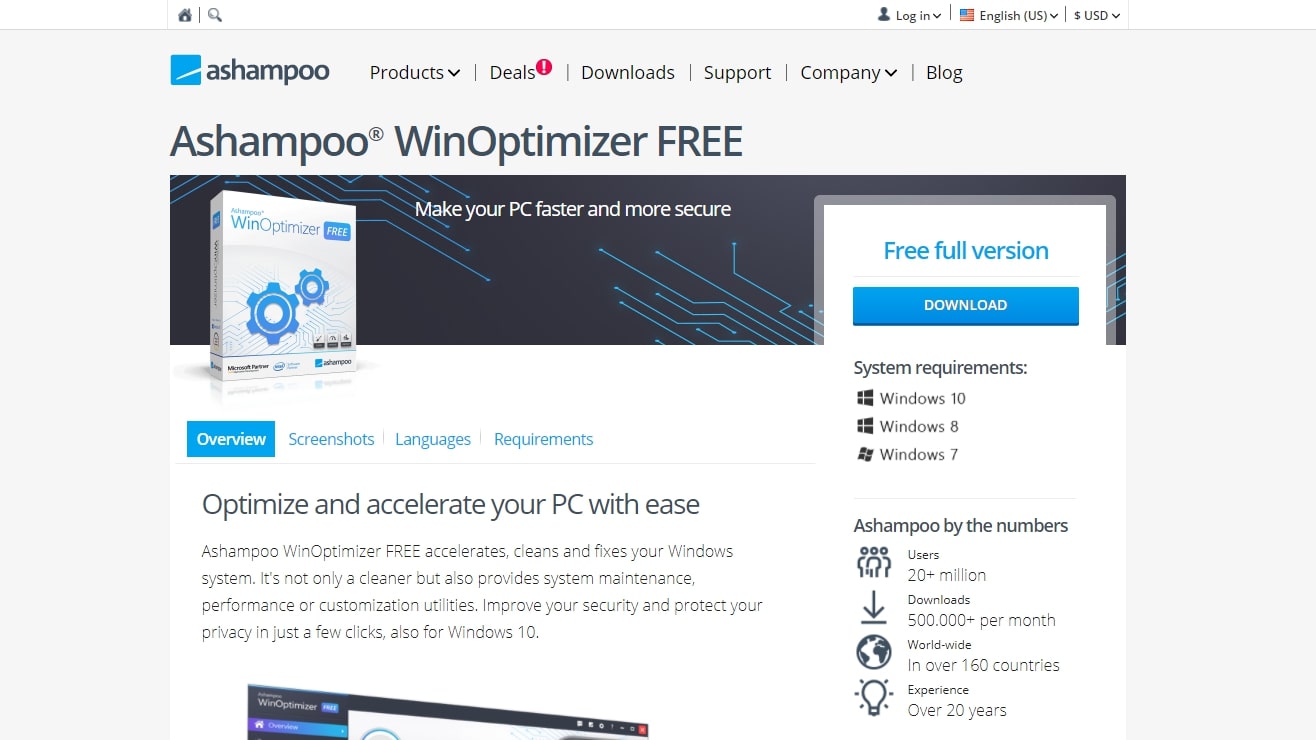 Ashampoo WinOptimizer