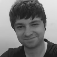 Black and white photograph headshot of Creative Bloq contributor Daniel Schwarz